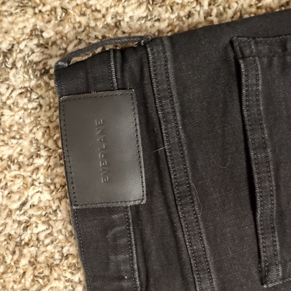 Everlane black denim the high rise skinny ankle jean 💋 - Picture 12 of 13